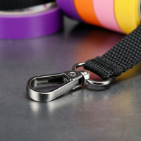 Tape Holder with Trigger Snap Hook Swivel Electrical Tape Holder with Snap Hook Hanging Strap with Clips Compact