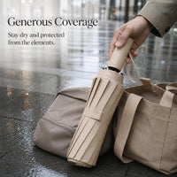 Automatic UV Protection Umbrella, Dual-Use Sunshade Rain Umbrella, Oversized Double Folding Umbrella