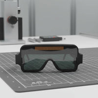 Auto-Darkening Metal-Joining Goggles Quick-Acting Time Auto Darkening Metal-Joining Goggles Adjustable Welder's Glasses Shock