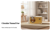 Stackable Feline Cube Easy to Clean Foldable Feline Cube Breathable Large Capacity for Indoors, Bedroom, Portable Use