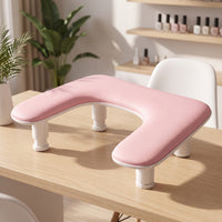 Nail Hand Rest with Adjustable Legs Comfortable Manicure Hand Rest Portable Arm Cushion for Manicurists