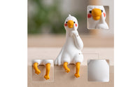 2 Pieces Dashboard Duck Adorable Car Duck with Display Hook Adorable for Drivers