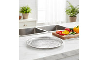 Multiuse Mixing and Draining Bowl Fast Drainage Salad Washing Bowl Easy to Clean Microporous Colander Large Capacity for Baking, Kitchen