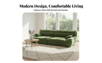 Sailboat-Shaped Folding Couch Foldable Design Fold-extendable Sleeper Sofa French Cream design Loveseat for Students, Homeowners, Small Spaces, Studio Flat