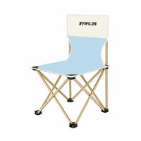 Lightweight extremely lightweight Camp Chair Foldable Design Folding Camp Stool With rearrest Camping Seat Quick Setup for Campers, rearpackers, Fishing, Hiking, Beach, Gardening
