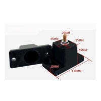 4 Pieces Vibration-Damping Pad Industrial Equipment Support Easy to Install