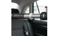 Easy Installation Telescopic Car Clothes Bar No-Drill Car Interior Clothes Hanging Non-Slip Grip Backseat Garment Bar Heavy Duty for Travelers, Sales Professionals, Camping