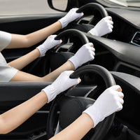 Breathable UV Protection Sunscreen Gloves for Driving and Outdoor Activities