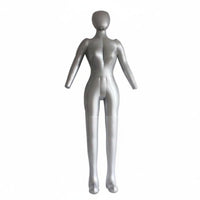 Portable Inflatable Mannequin Easy Storage Inflatable Body Form Eco-Friendly PVC for Street Stall