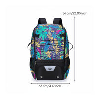 Shoe Compartment Backpack Water Resistant Sports Backpack Structured Pack