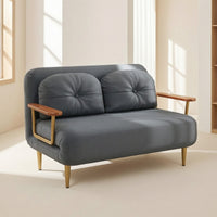 Folding Sofa Bed Padded Sofa with Pull out Bed Fold out Floor Couch Sleek Space-Saving for Guests, Small Apartments