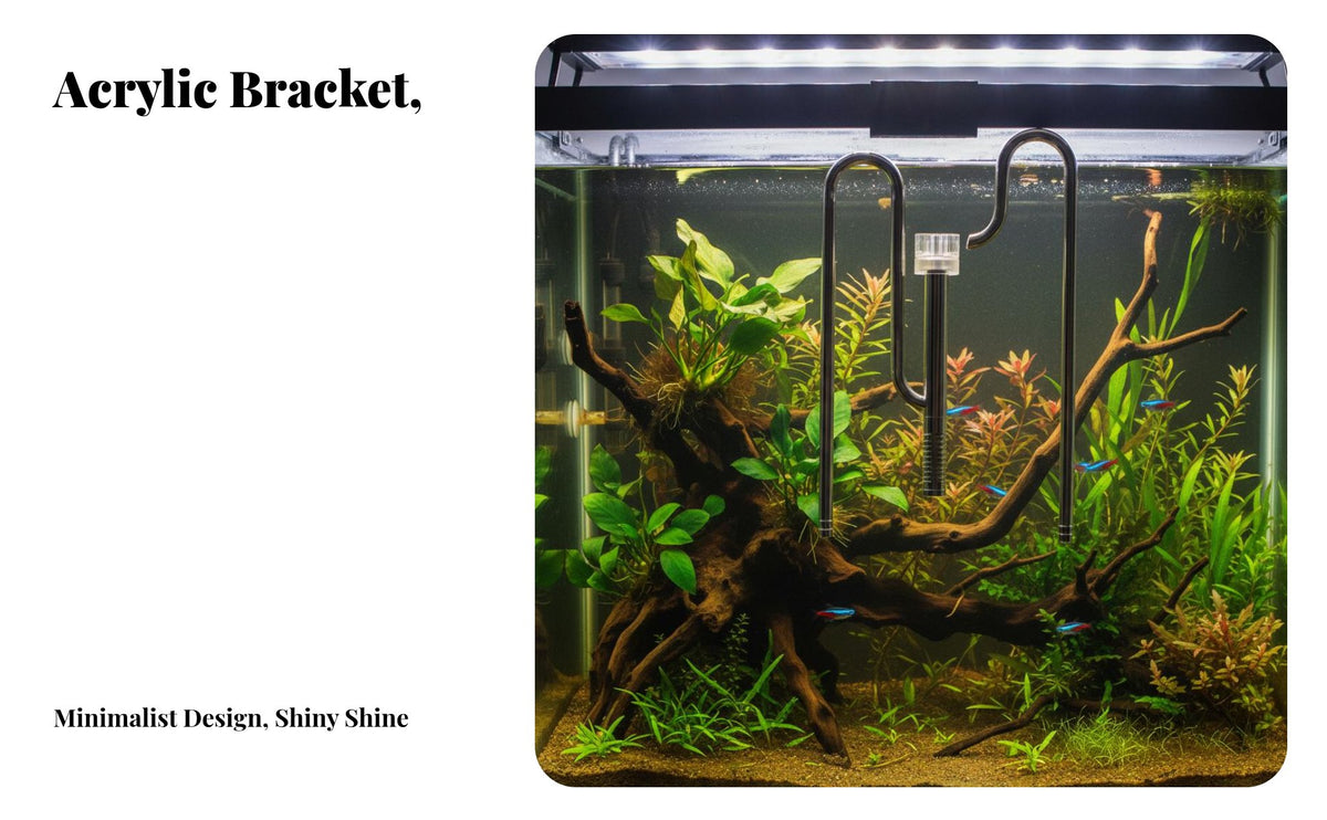 Stainless Steel Lily Pipe Set Rustproof Aquarium Strainer Inflow Outflow Pipe Easy to Stainless Steel Aquarium Strainer Tube Kit for Aquascapers