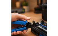 Network Cable Crimping Tool Multi Function Cable Termination Tool for Home Hobbyists