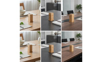 Dental Pick Holder Wooden Dental Pick Holder with Lid Natural for Restaurant