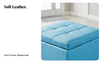 Tufted Storage Ottoman Comfortable Seating Tufted Storage Cube for Fitting Room