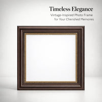 Resin Picture Frame, Minimalist Modern Wall Mount Photo Frame, Rectangle Empty Frame for Home Decor, 50x75cm Outer Size, Antique Look Display Frame