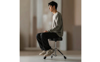 Height Adjustable Drum Throne Padded Drum Seat Non-Slip Heavy-Duty for Drummers, Musicians, Beginners, Home Studio, Practice Room, Stage