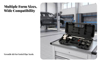 8 Pieces Double Flaring Tool Handle 45 Degree Angle   Dies Included Brake Line Flaring Kit