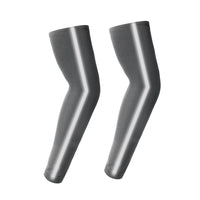 Ice-Silk Arm Sleeves with Reflective Detailing Stretchy Sun Protection Arm Sleeves Breathable for Cyclists, Runners, Athletes, Cycling, Running, Outdoor Sports, Sunny Commutes