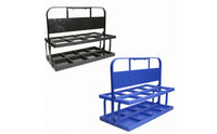 Foldable Water Bottle Rack Compact Foldable Bottle Carrier with Handle High-Durability for Athletic Training, Gym