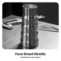 Intake Pipe Reducer 145 Mm Stepped Reducer Stainless Steel Pipe Fitting Corrosion Resistant Reducing Bushing Polished Surface