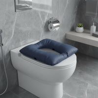 Pressure Relief Cushion Thickened and Soft Commode Seat Cushion Multifunctional Padded Toilet Seat for Bedridden Patients People