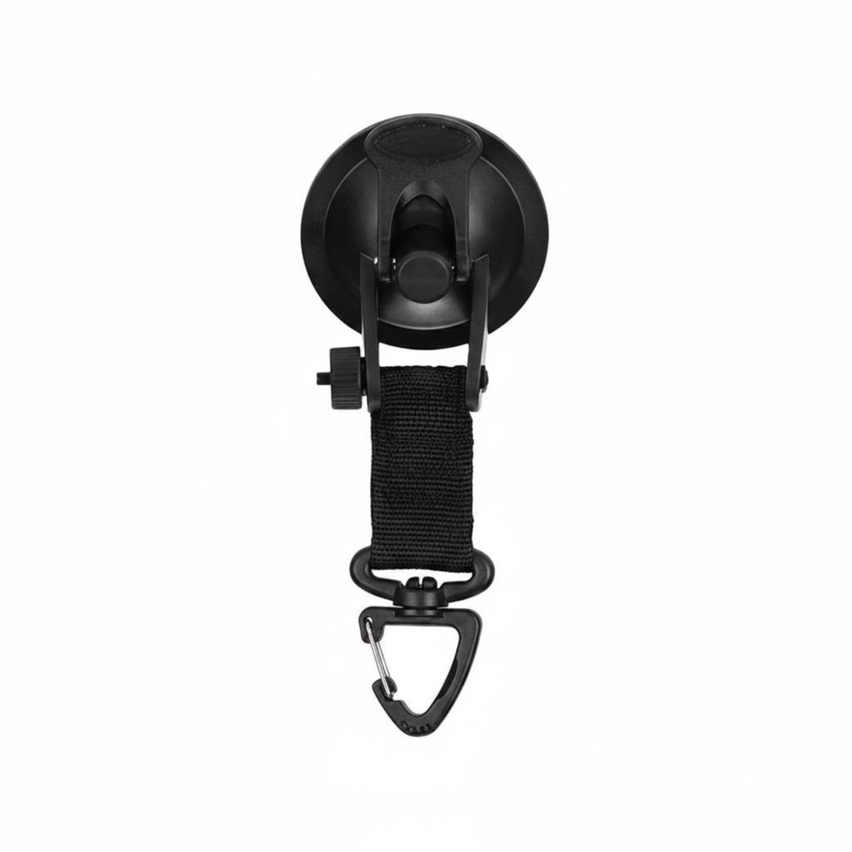 4 Pieces No-Drill Carabiner Suction Hook Portable Reusable Suction Hook Heavy Duty for Car, Outdoor, Camping
