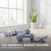 2 Pieces stretching suitable Hexagonal Dumbbell space-efficient Size complimentary Weight Space-Saving exercise gear Non-Slip textured handle for Beginners, Fitness devotees, Home, Dorm Room, Weightlifting, physiquebuilding