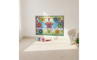 Hanging Football Target Mat