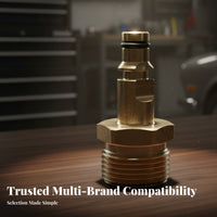 Pressure Washer Quick Connect Adapter Leak-Proof Seal M22 Water Adapter