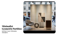 Easy to Set up Accordion Folding Screen Toolsimple Setup tool-lessstanding Accordion Wall Lightweight Space Partition Portable for Event Planners, Business Owners, Studio Apartment, cosmetic studio, Retail fromlet, showcase