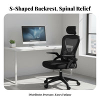Ergonomic High-Back Mesh Recliner Reclining Function Seating Solution for Gamers