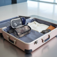 Diabetes Insulated Bag Rose Pattern Portable Diabetes Travel Case Long Insulation Individual Supply Organizer for Diabetics, Office