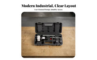 8 Pieces Double Flaring Tool Handle 45 Degree Angle   Dies Included Brake Line Flaring Kit