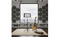 Adjustable Sheet Music Stand Perforated Desk Foldable Music Stand Musical Instrument Accessory for Artists, Students