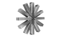 Stainless Steel Wall Clock Luxury Style Modern Wall Clock Decorative Home Decor for Living Room, Bedroom, Office