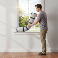 Portable Cooling System Hose Insulation Sleeve Quick Installation Insulation Cover with Straps Lightweight for Homeowners