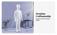 Realistic Proportions children's Clothing Display Mannequin Lifelike Appearance Child Mannequin Stable Base Full Body Child S Manikin Faceless Design for Boutique Owners, Fashion Designers, Window Displays, Boutiques, Shopping Malls, Trade Exhibit S