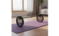 Noiseless Bearing Twin Wheel Ab Roller Body Shaping Twin Wheel Abdominal Roller Stable Portable Midsection Exercise Equipment Non-Slip Handles for Indoor
