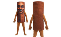 Two-Piece Character Costume Zippered Cosplay Outfit Full-Length Costume with Jumpsuit Cute for Boys, Halloween, School Performances