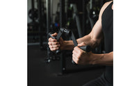 Matte Black V-Shaped Handle with Rotating Hanger Swivel Double D Handle Heavy-Duty V-Bar Long-Lasting for Athletes, Lat Pulldowns, Home Gym, Strength Training