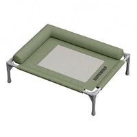 Raised Mesh Dog Cot Padded Pet Furniture Rectangular Frame