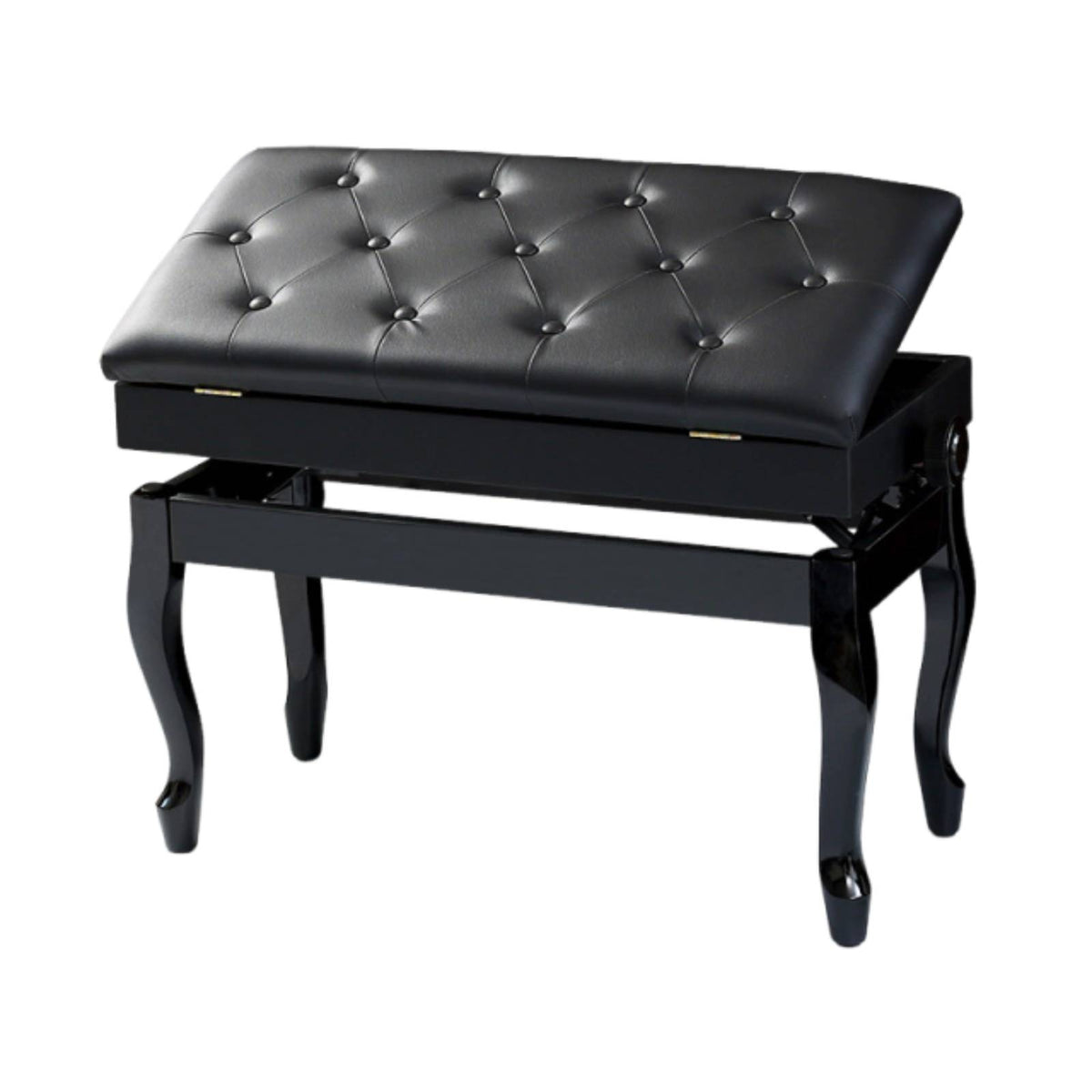 Paired Piano Bench Padded Adjustable Piano Bench Cushioned Seat for Music Studio