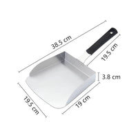 Wide-Surface Kitchen Utensil Transfer Heavy Duty Stainless Steel Food Lifter Hanging Hole Design BBQ Steak Turner for Barbecue, Grilling