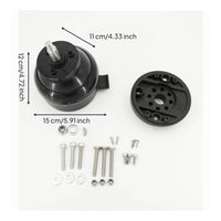 Steering Wheel Hub Adapter Kit Stable Steering Adjuster with Hardware Precision Designed Conversion Spacer for Mechanics