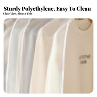 Washable Hanging Garment Dust Cover Large Capacity Clothing Rack Dust Protector Reusable for Homeowners, Families, Bedroom, Garage, Basement