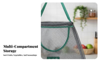 Fruit Storage Net Lightweight Portable Carry Handle Convenience for Pantry