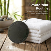Exfoliating Scrubber with Hanging Strap, Deep Cleansing Bath Scrub for Adults, Thick Material Round Disc Fine
