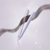Hair Straightener Corded Hair Straightener with Wide Plate Clamp-Style Flat Iron for Home, Travel, Dorm Room