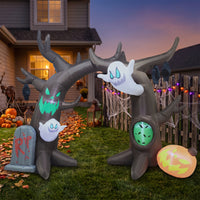 8 Ft Inflatable Archway Lighted Inflatable Arch Stable Decoration Long-Lasting for Garden